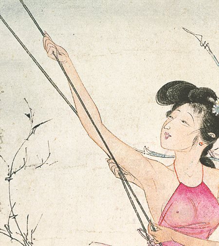 封丘-胡也佛的仕女画和最知名的金瓶梅秘戏图